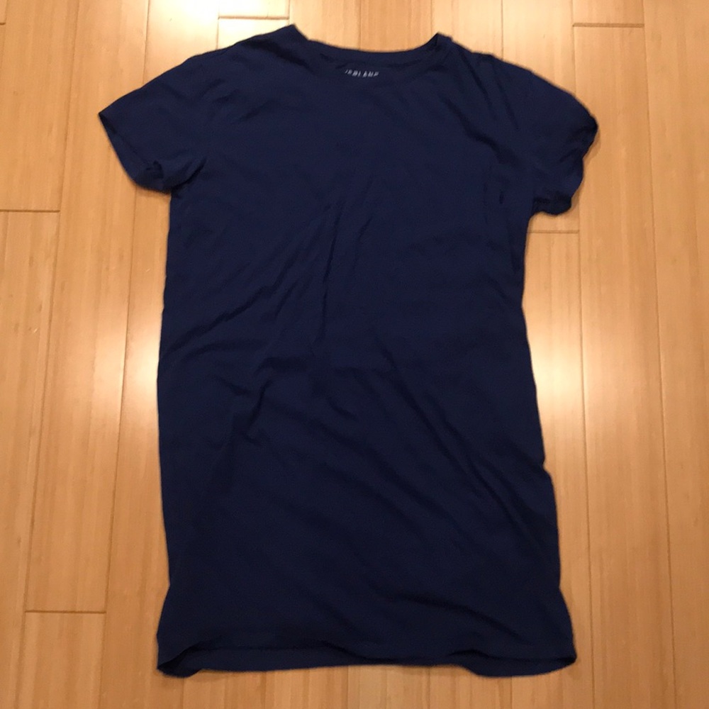 Everlane blue t-shirt dress size medium